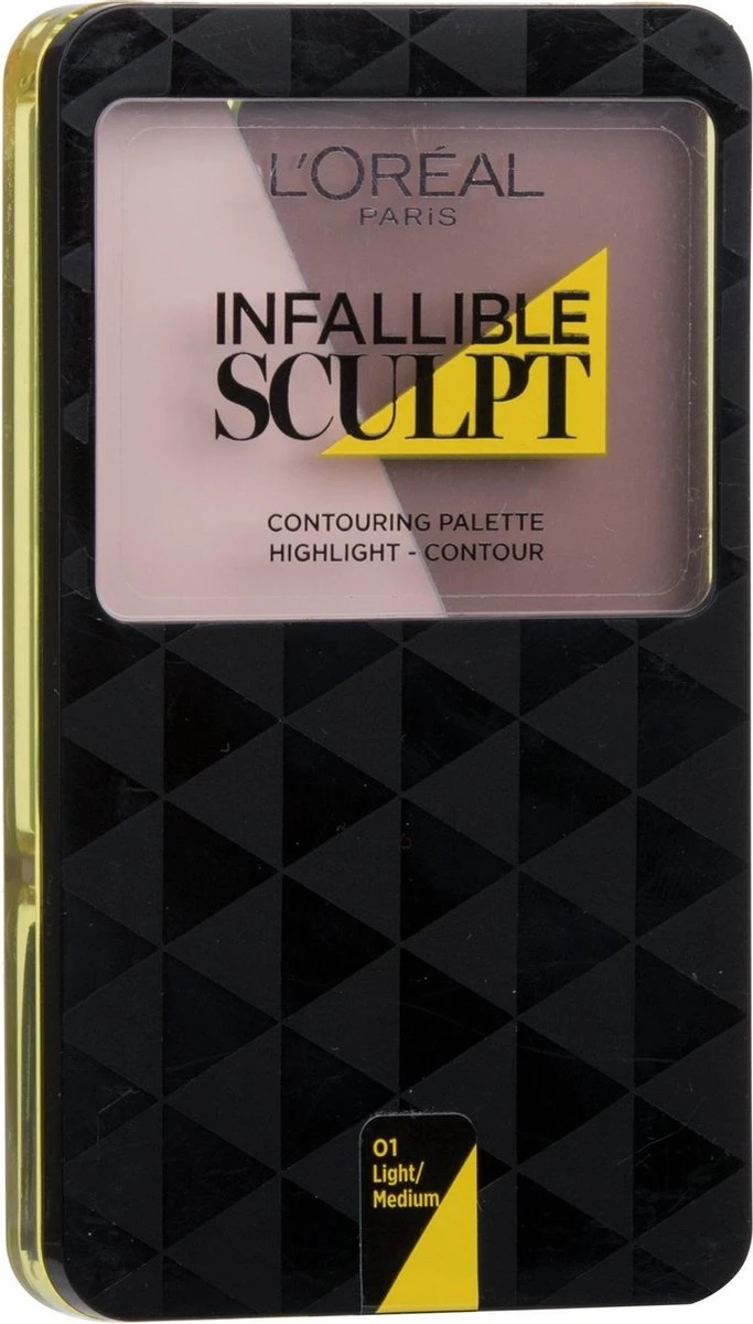 L'Oréal Paris Infallible Sculpt Contouring Palette - 100 Light 6 L'Oréal Paris Infallible Sculpt Contouring Palette - 100 Light - Afbeelding 4