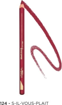 L’Oréal Paris Color Riche Lipliner - 124 S'il Vous Plait - Rood Lippenpotlood -Maybelline Winkel 705x1200