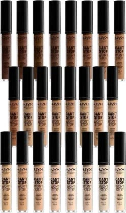 NYX Professional Makeup Can't Stop Won't Stop Contour Concealer - Pale CSWSC1 - 3,5 Ml 15 NYX Professional Makeup Can't Stop Won't Stop Contour Concealer - Pale CSWSC1 - 3,5 Ml -Maybelline Winkel 711x1200
