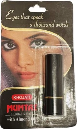 GoodUse Export Mumtaz Herbal Kajal Stick 1 Stuks - Zwarte Eyeliner - Kajal Oogpotlood Zwart - Make Up - Kohl Kajal - Gevoelige Ogen - Amandelolie - Natuurlijk -Maybelline Winkel 717x1200 1
