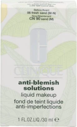 Clinique Anti Blemish Solutions Liquid Foundationl - 06 Fresh Sand -Maybelline Winkel 730x1200