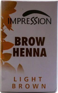 Impression Henna Wenkbrauwverf | Lichtbruin | Light Brown | Brun Clair | Brow Henna | Goed Voor Meer Dan 20 Behandelingen -Maybelline Winkel 753x1200 3