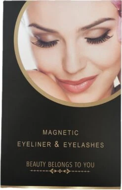 24 Magnetische Wimpers Met Eyelinerkit / 12 Paar- Herbruikbare Magnetische Wimpers - Natuurlijk Ogende Wimperspakket, 2 Buizen Magnetische Eyeliner, 3D Magnetische Nepwimperskit Met Wimperpincet - Magnetische Wimpers -Maybelline Winkel 768x1200 1