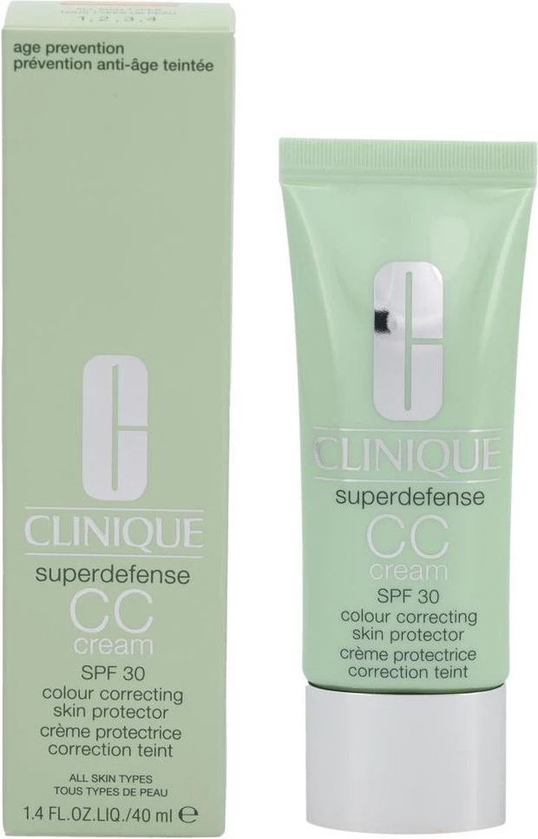 Clinique Superdefense CC Cream SPF30 - 04 Medium - CC Cream - 40 Ml 6 Clinique Superdefense CC Cream SPF30 - 04 Medium - CC Cream - 40 Ml - Afbeelding 4