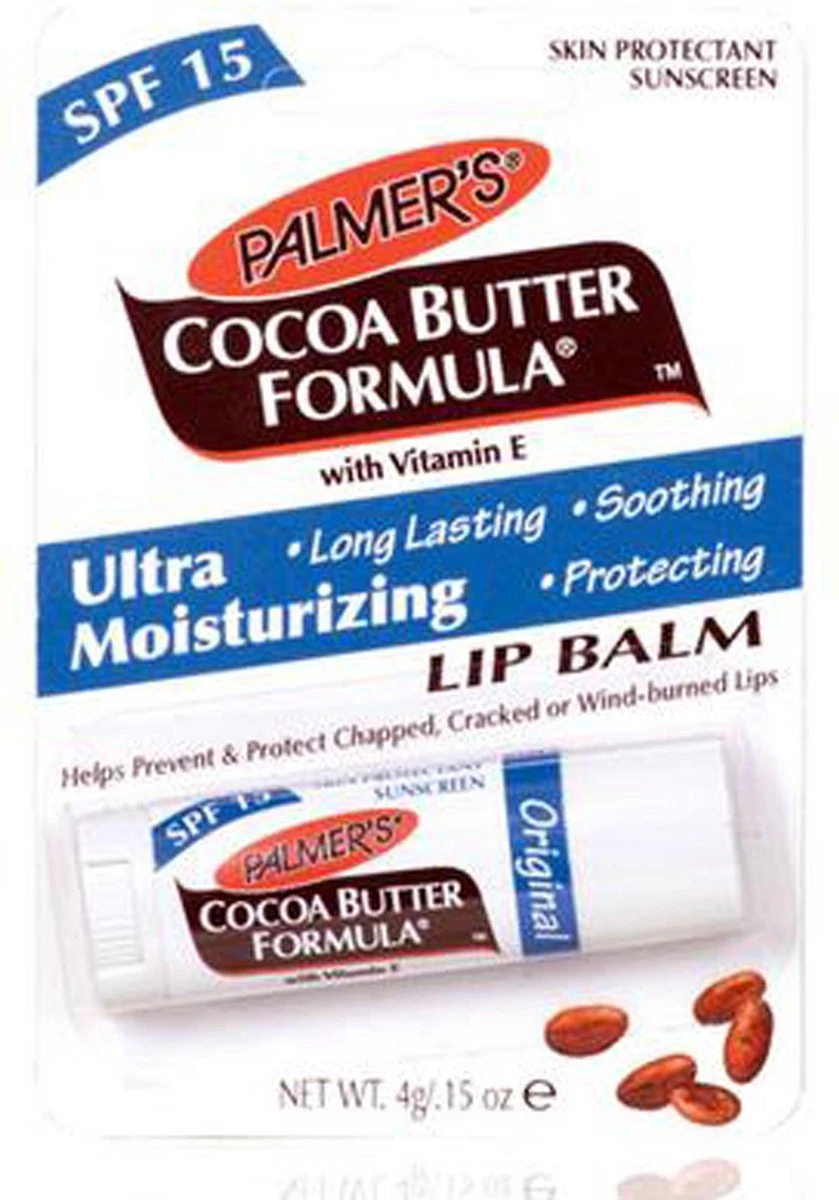 Palmers Cocoa Butter Lipbalsem 4 Palmers Cocoa Butter Lipbalsem - Afbeelding 2