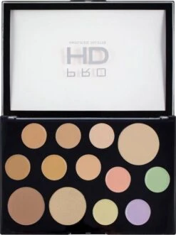 Makeup Revolution HD Pro Palette The Works - Light/Medium -Maybelline Winkel 896x1200 1