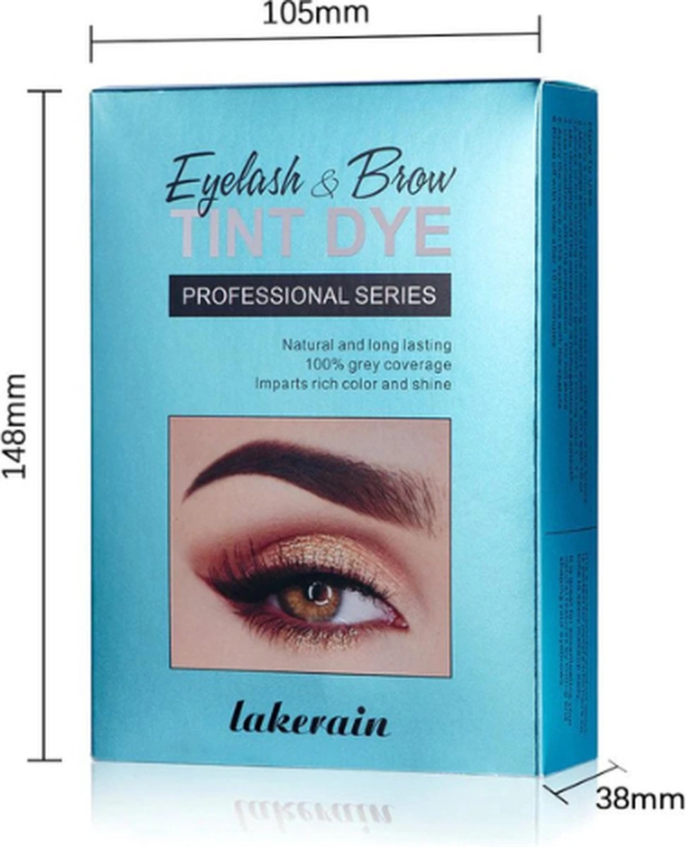 2 In 1 - Henna Wenkbrauwverf En Wimperverf - Zwart - Henna Brows - DIY Henna Brows Kit - Starterspakket Met Vele Extra's - 30 Ml 4 2 In 1 - Henna Wenkbrauwverf En Wimperverf - Zwart - Henna Brows - DIY Henna Brows Kit - Starterspakket Met Vele Extra's - 30 Ml - Afbeelding 2